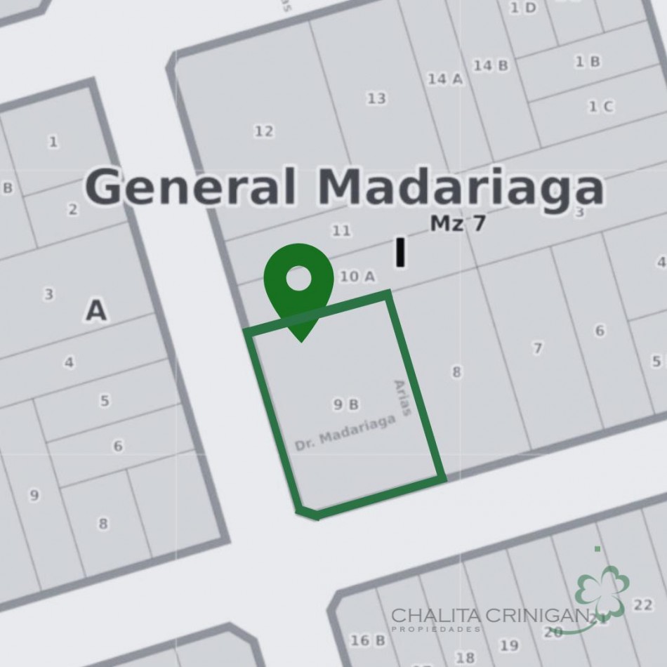 ¡VENTA! Gral. Madariaga, Bs. As. casa en esquina